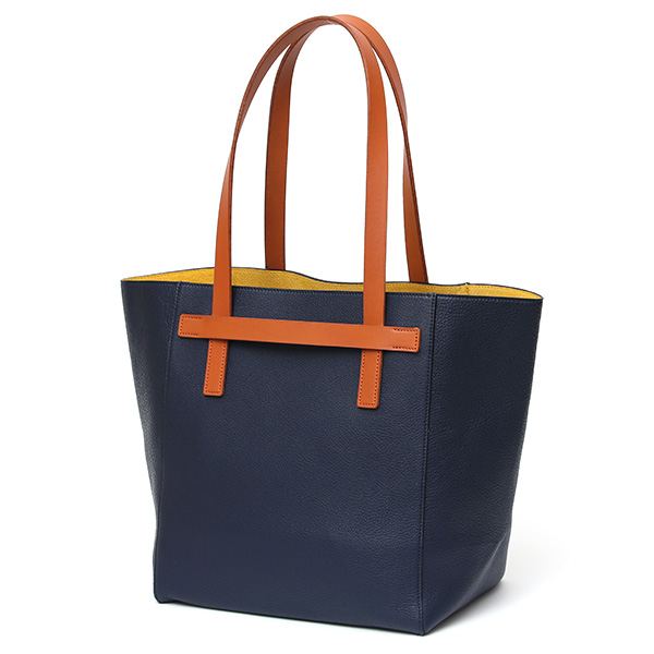  フラソリティ(Flathority) レザー トートバッグ 本革 メンズ 日本製 ブランド ブルー ネイビー 青色 ビジネス カジュアル 兼用 男性 女性 ユニセックス お出掛け キレイめ 高級 おしゃれ シンプル 大容量 通勤 仕事 カバン 鞄