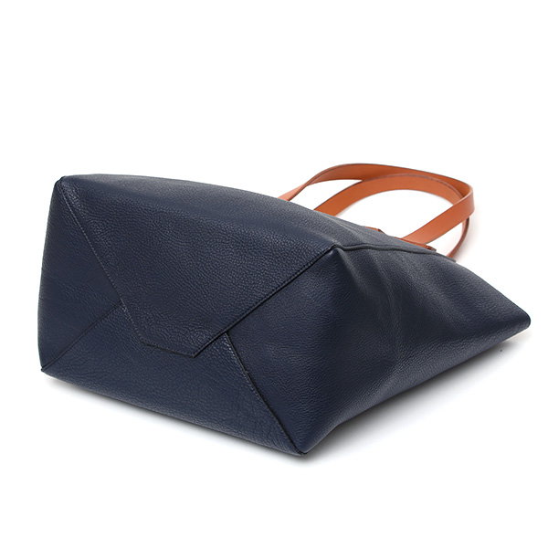  フラソリティ(Flathority) レザー トートバッグ 本革 メンズ 日本製 ブランド ブルー ネイビー 青色 ビジネス カジュアル 兼用 男性 女性 ユニセックス お出掛け キレイめ 高級 おしゃれ シンプル 大容量 通勤 仕事 カバン 鞄