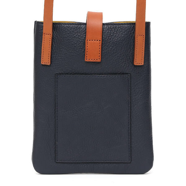 フラソリティ(Flathority) レザー ショルダーバッグ 本革 スマホポーチ メンズ 日本製 ブランド ブルー ネイビー 青色 サコッシュ 斜め掛け 鞄 小さい カバン マストロット社 イタリアンレザー 男性 おしゃれ プレゼント 高級 30代 40代 50代 60代