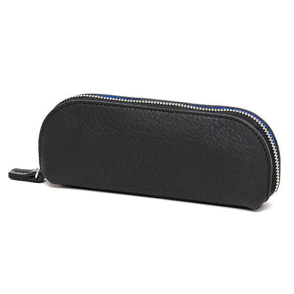  フラソリティ(Flathority) 本革 ペンケース メガネ入れ レザー 日本製 ポーチ 小物入れ ブラック 黒 黒色 メンズ レディース 筆箱 メガネケース 眼鏡 サングラス 男性 女性 プレゼント 男女兼用 ギフト 高級 ブランド おしゃれ かわいい