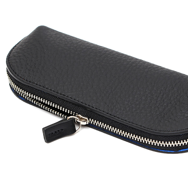  フラソリティ(Flathority) 本革 ペンケース メガネ入れ レザー 日本製 ポーチ 小物入れ ブラック 黒 黒色 メンズ レディース 筆箱 メガネケース 眼鏡 サングラス 男性 女性 プレゼント 男女兼用 ギフト 高級 ブランド おしゃれ かわいい