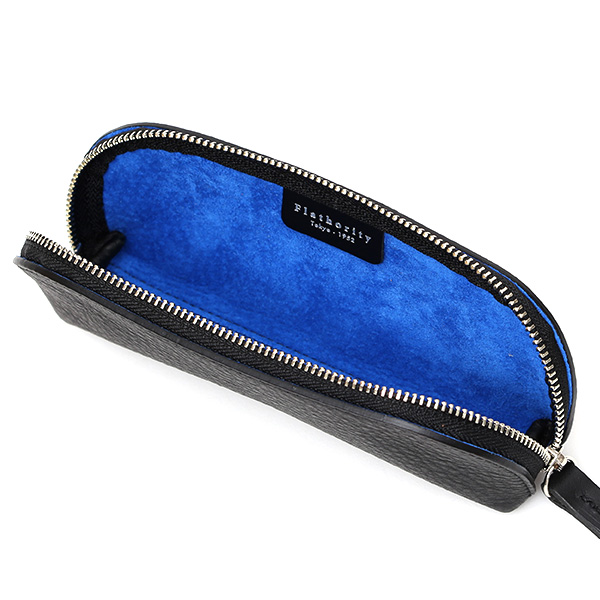  フラソリティ(Flathority) 本革 ペンケース メガネ入れ レザー 日本製 ポーチ 小物入れ ブラック 黒 黒色 メンズ レディース 筆箱 メガネケース 眼鏡 サングラス 男性 女性 プレゼント 男女兼用 ギフト 高級 ブランド おしゃれ かわいい