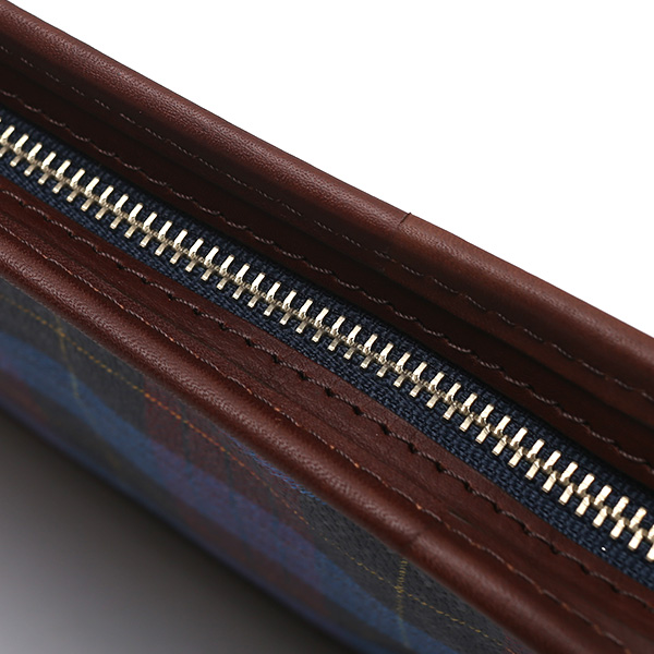  クラッチバッグ メンズ セカンドバッグ チェック柄 ブルー ネイビー 青色 本革 レザー 日本製 カバン レディース フランコ スパダ(Franco Spada)