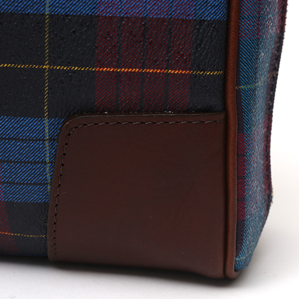  ブリーフケース メンズ ビジネスバッグ チェック柄 ブルー ネイビー 青色 本革 レザー 日本製 カバン 通勤 鞄 フランコ スパダ(Franco Spada)