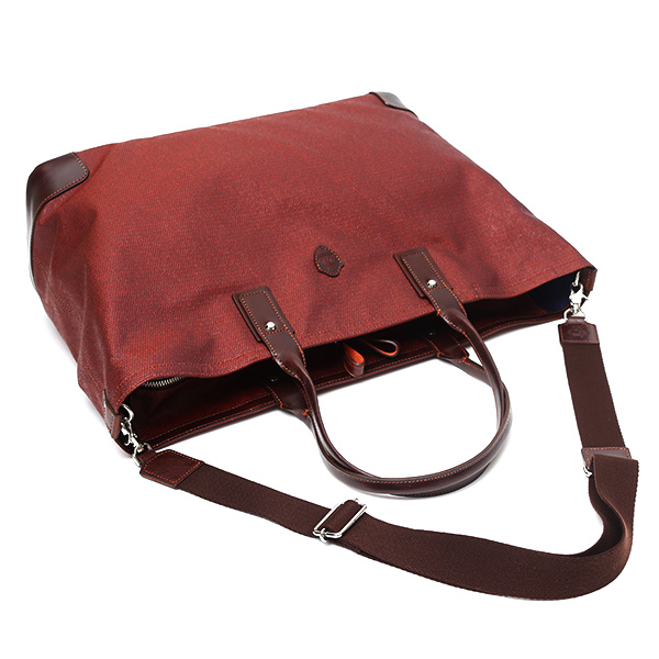  トートバッグ メンズ ビジネスバッグ ワイン レッド ワイン 赤色 本革 レザー 日本製 鞄 通勤 カバン フランコ スパダ(Franco Spada)