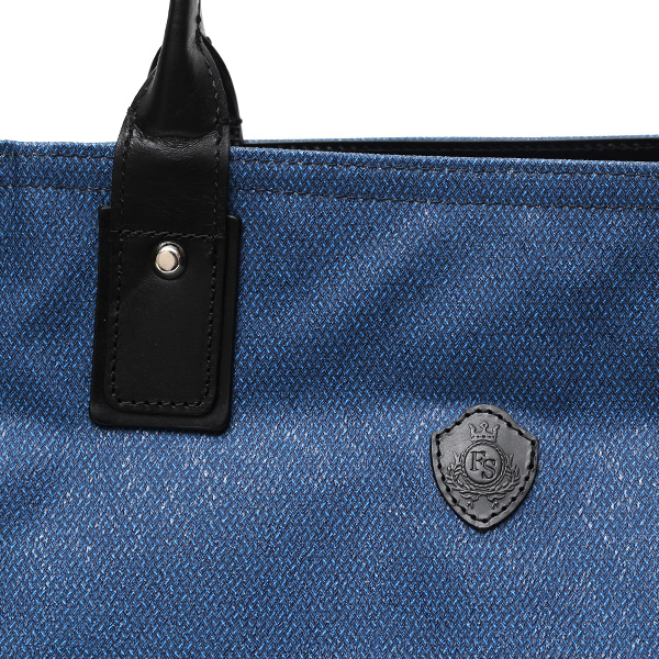  トートバッグ メンズ ビジネスバッグ ブルー ネイビー 青色 本革 レザー 日本製 鞄 通勤 カバン フランコ スパダ(Franco Spada)