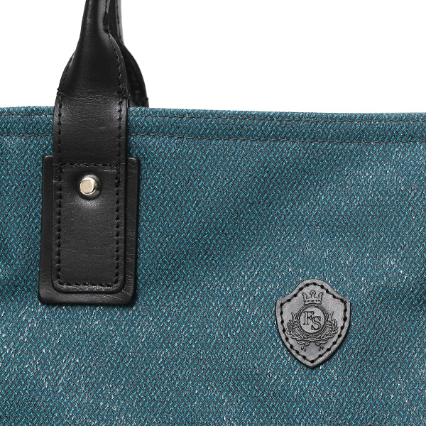  トートバッグ メンズ ビジネスバッグ ターコイズ ブルー ネイビー 青色 本革 レザー 日本製 鞄 通勤 カバン フランコ スパダ(Franco Spada)