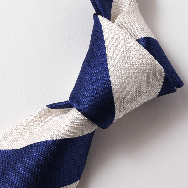  ネクタイ ストライプ ブルー ネイビー 青色 日本製 シルク100% 結婚式 プレゼント フォーマル Franco Spada(フランコ スパダ)