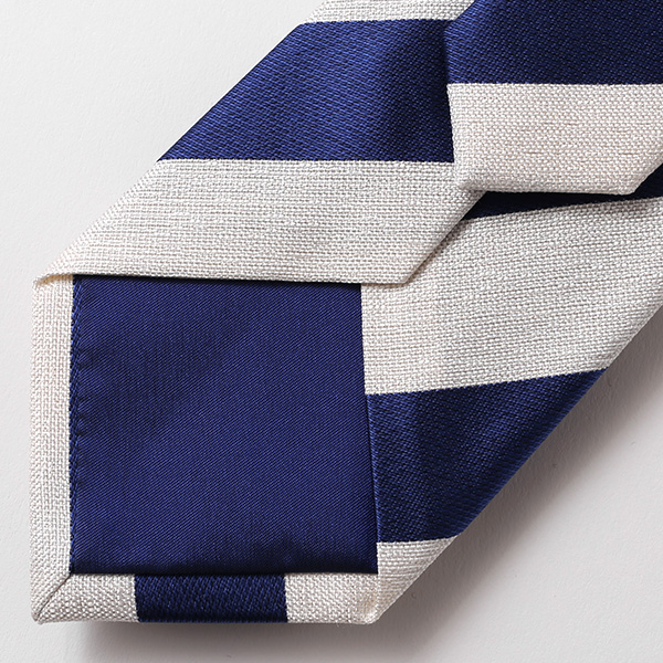  ネクタイ ストライプ ブルー ネイビー 青色 日本製 シルク100% 結婚式 プレゼント フォーマル Franco Spada(フランコ スパダ)