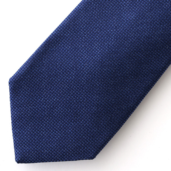  ネクタイ 無地 ブルー ネイビー 青色 日本製 シルク100% 結婚式 プレゼント フォーマル Franco Spada(フランコ スパダ)