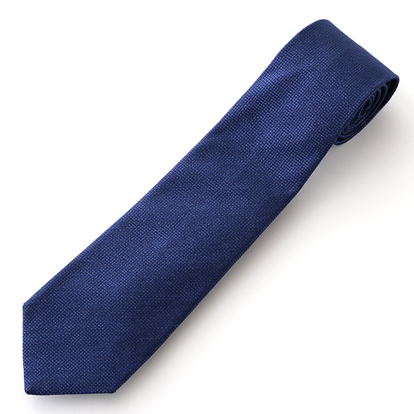  ネクタイ 無地 ブルー ネイビー 青色 日本製 シルク100% 結婚式 プレゼント フォーマル Franco Spada(フランコ スパダ)