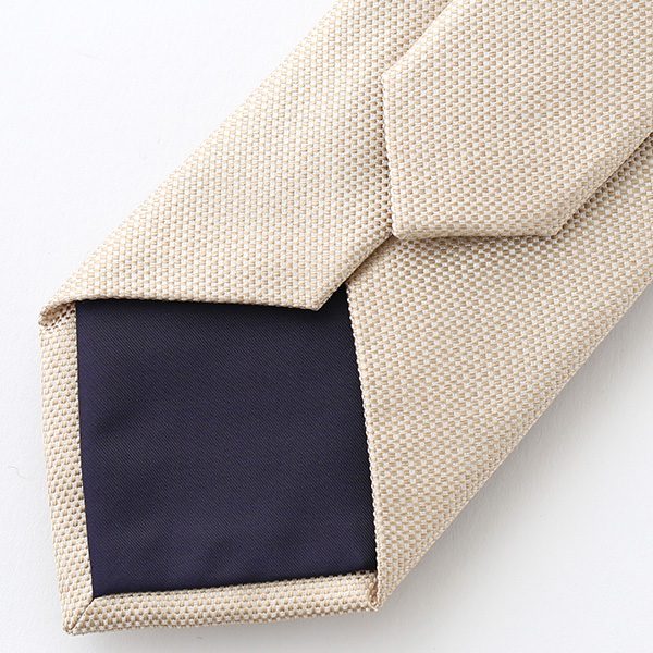  ネクタイ 無地 ベージュ 肌色 日本製 シルク100% 結婚式 プレゼント フォーマル Franco Spada(フランコ スパダ)