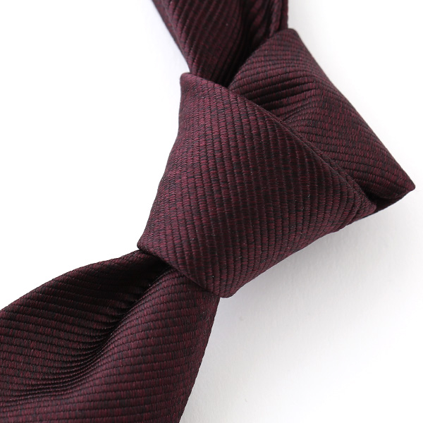  ネクタイ 無地 ワイン レッド ワイン 赤色 日本製 シルク100% 結婚式 プレゼント フォーマル Franco Spada(フランコ スパダ)