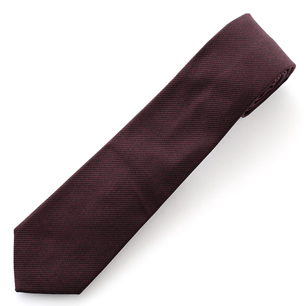  ネクタイ 無地 ワイン レッド ワイン 赤色 日本製 シルク100% 結婚式 プレゼント フォーマル Franco Spada(フランコ スパダ)