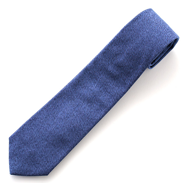  ネクタイ 無地 ブルー ネイビー 青色 日本製 シルク100% 結婚式 プレゼント フォーマル Franco Spada(フランコ スパダ)