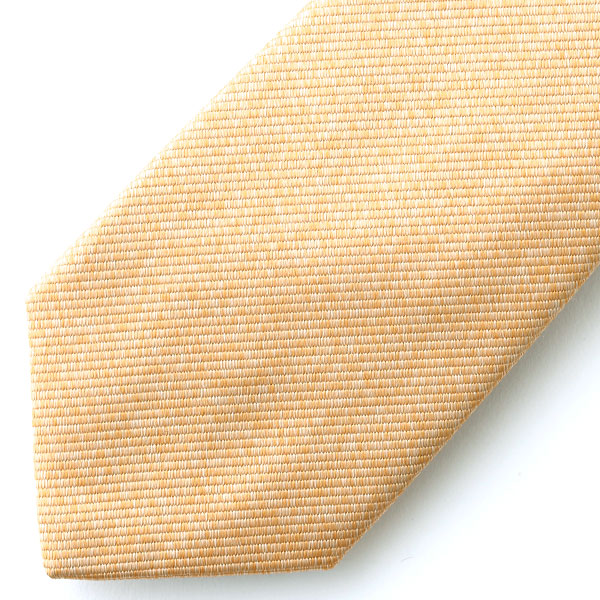  ネクタイ 無地 イエロー 黄色 日本製 シルク100% 結婚式 プレゼント フォーマル Franco Spada(フランコ スパダ)