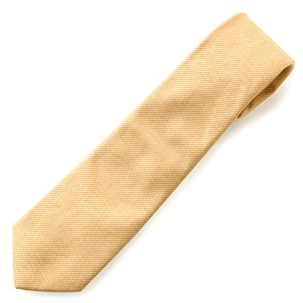  ネクタイ 無地 イエロー 黄色 日本製 シルク100% 結婚式 プレゼント フォーマル Franco Spada(フランコ スパダ)