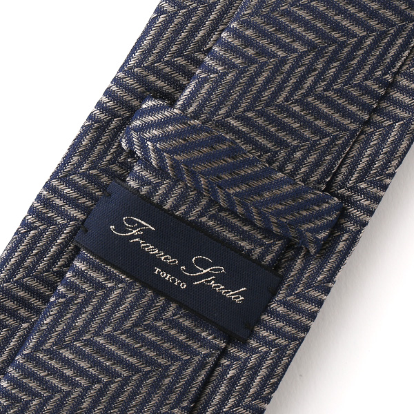  ネクタイ 無地 ブラウン 茶 茶色 日本製 シルク100% 結婚式 プレゼント フォーマル Franco Spada(フランコ スパダ)