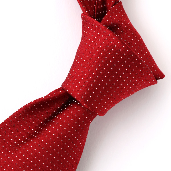 ネクタイ 無地 レッド ワイン 赤色 日本製 シルク100% 結婚式 プレゼント フォーマル Franco Spada(フランコ スパダ)