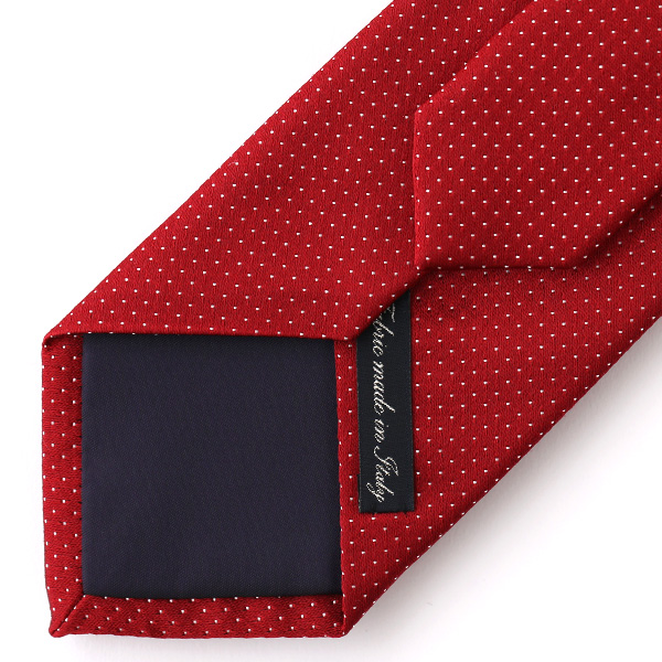  ネクタイ 無地 レッド ワイン 赤色 日本製 シルク100% 結婚式 プレゼント フォーマル Franco Spada(フランコ スパダ)