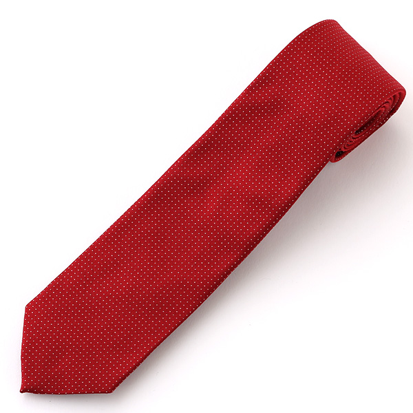  ネクタイ 無地 レッド ワイン 赤色 日本製 シルク100% 結婚式 プレゼント フォーマル Franco Spada(フランコ スパダ)