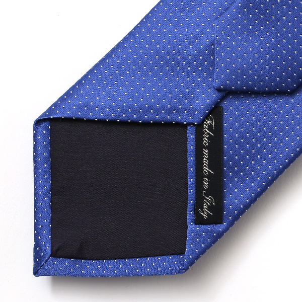  ネクタイ 無地 ブルー ネイビー 青色 日本製 シルク100% 結婚式 プレゼント フォーマル Franco Spada(フランコ スパダ)