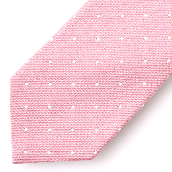  ネクタイ 無地 ピンク 桃色 日本製 シルク100% 結婚式 プレゼント フォーマル Franco Spada(フランコ スパダ)