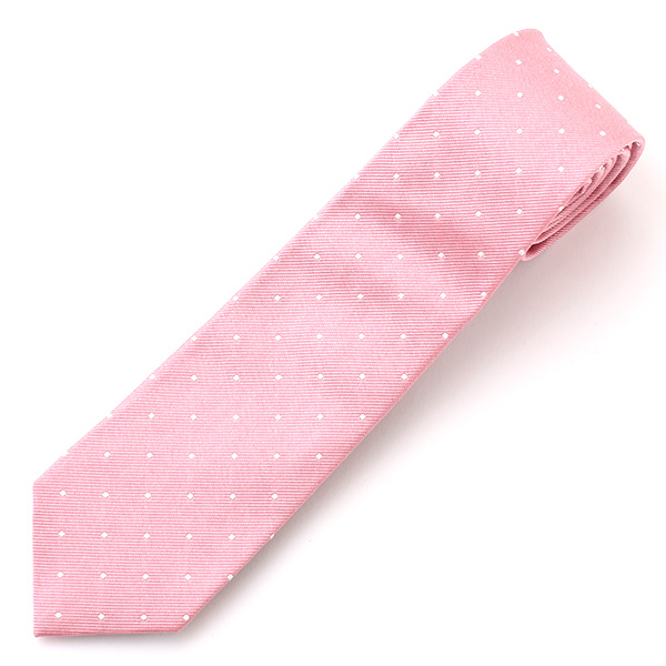  ネクタイ 無地 ピンク 桃色 日本製 シルク100% 結婚式 プレゼント フォーマル Franco Spada(フランコ スパダ)