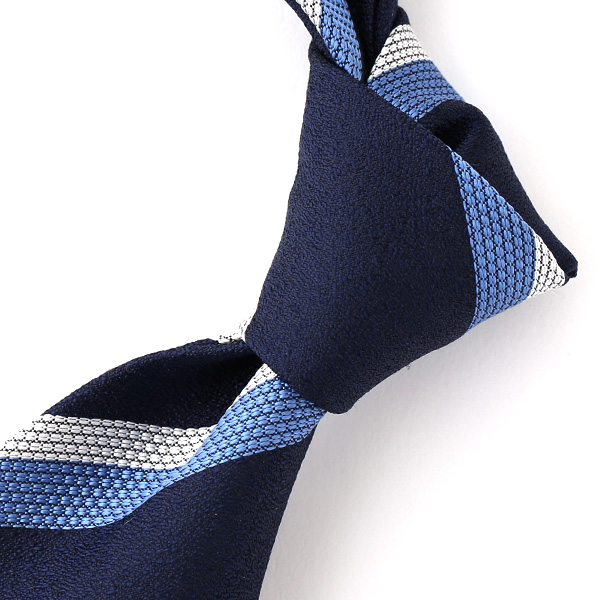  ネクタイ 無地 ブルー ネイビー 青色 日本製 シルク100% 結婚式 プレゼント フォーマル Franco Spada(フランコ スパダ)