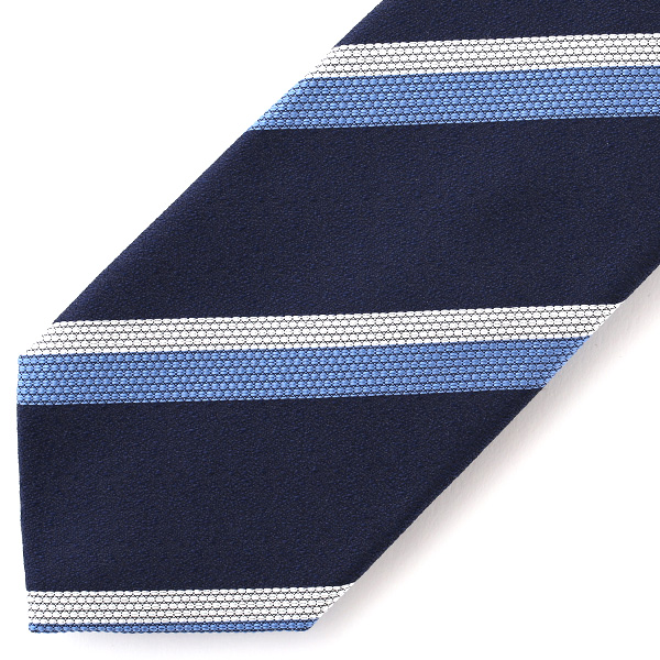  ネクタイ 無地 ブルー ネイビー 青色 日本製 シルク100% 結婚式 プレゼント フォーマル Franco Spada(フランコ スパダ)