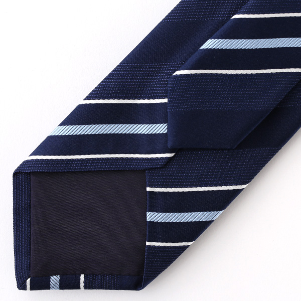  ネクタイ 無地 ブルー ネイビー 青色 日本製 シルク100% 結婚式 プレゼント フォーマル Franco Spada(フランコ スパダ)