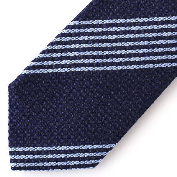  ネクタイ 無地 ブルー ネイビー 青色 日本製 シルク100% 結婚式 プレゼント フォーマル Franco Spada(フランコ スパダ)