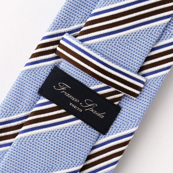  ネクタイ 無地 ブルー ネイビー 青色 日本製 シルク100% 結婚式 プレゼント フォーマル Franco Spada(フランコ スパダ)