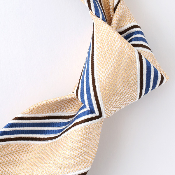  ネクタイ 無地 イエロー 黄色 日本製 シルク100% 結婚式 プレゼント フォーマル Franco Spada(フランコ スパダ)