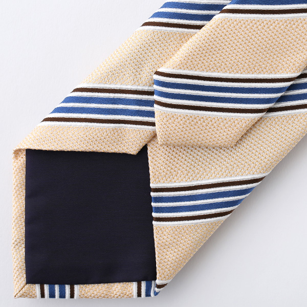  ネクタイ 無地 イエロー 黄色 日本製 シルク100% 結婚式 プレゼント フォーマル Franco Spada(フランコ スパダ)