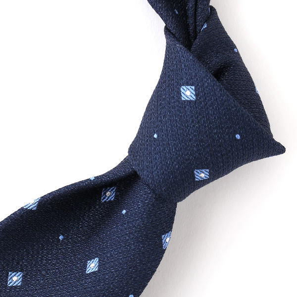  ネクタイ 無地 ブルー ネイビー 青色 日本製 シルク100% 結婚式 プレゼント フォーマル Franco Spada(フランコ スパダ)