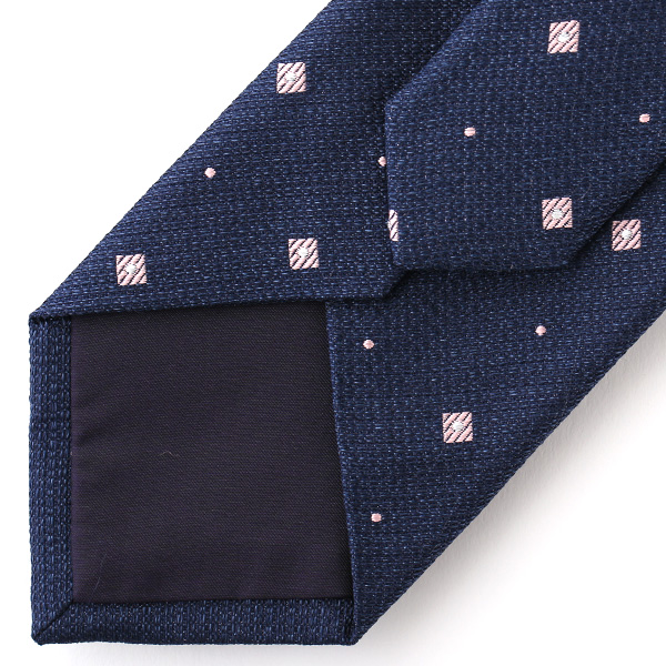  ネクタイ 無地 ブルー ネイビー 青色 日本製 シルク100% 結婚式 プレゼント フォーマル Franco Spada(フランコ スパダ)