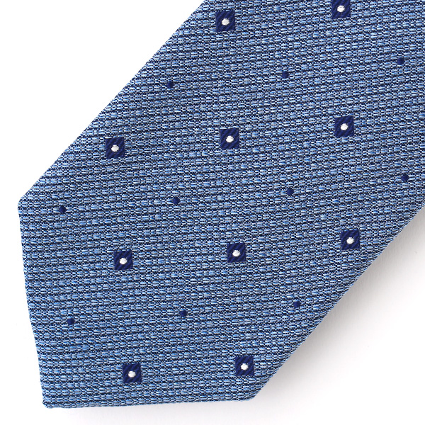  ネクタイ 無地 ブルー ネイビー 青色 日本製 シルク100% 結婚式 プレゼント フォーマル Franco Spada(フランコ スパダ)