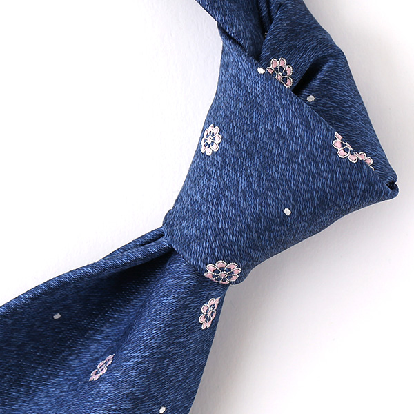  ネクタイ 無地 ブルー ネイビー 青色 日本製 シルク100% 結婚式 プレゼント フォーマル Franco Spada(フランコ スパダ)