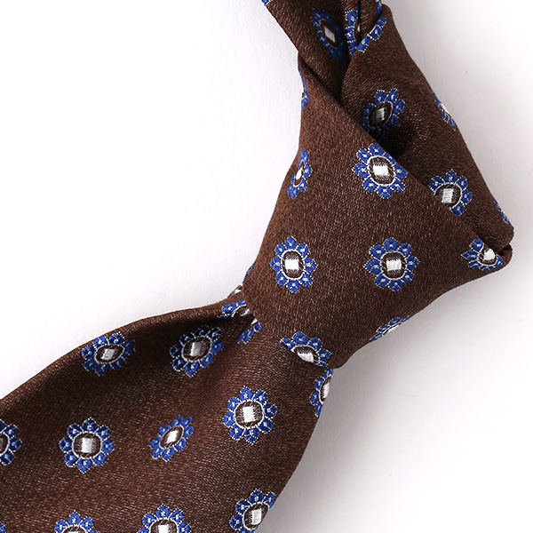  ネクタイ 無地 ブラウン 茶 茶色 日本製 シルク100% 結婚式 プレゼント フォーマル Franco Spada(フランコ スパダ)
