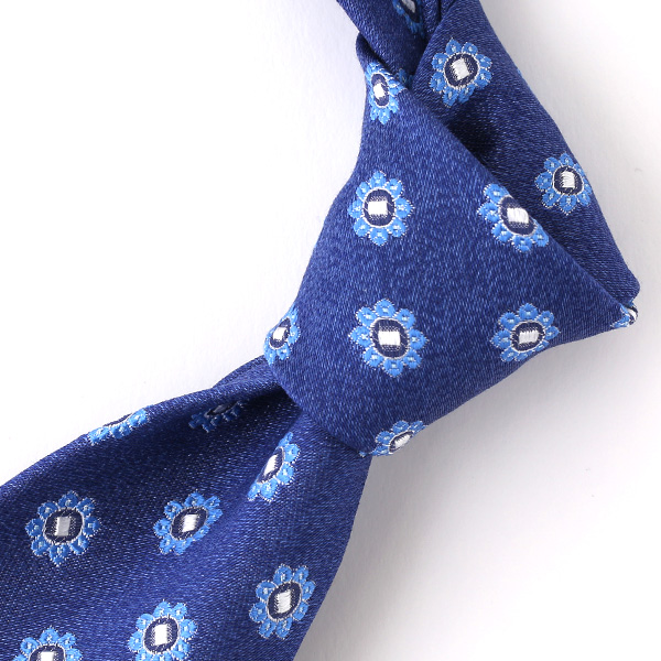  ネクタイ 無地 ブルー ネイビー 青色 日本製 シルク100% 結婚式 プレゼント フォーマル Franco Spada(フランコ スパダ)
