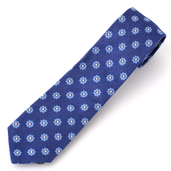  ネクタイ 無地 ブルー ネイビー 青色 日本製 シルク100% 結婚式 プレゼント フォーマル Franco Spada(フランコ スパダ)