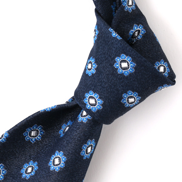  ネクタイ 無地 ブルー ネイビー 青色 日本製 シルク100% 結婚式 プレゼント フォーマル Franco Spada(フランコ スパダ)