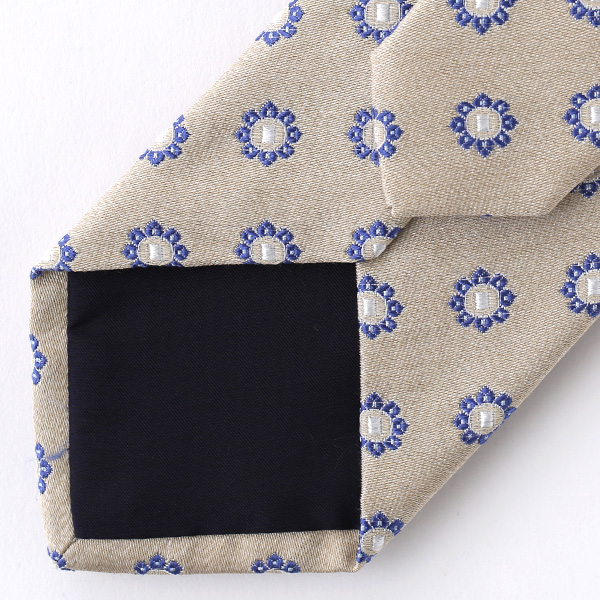  ネクタイ 無地 ベージュ 肌色 日本製 シルク100% 結婚式 プレゼント フォーマル Franco Spada(フランコ スパダ)