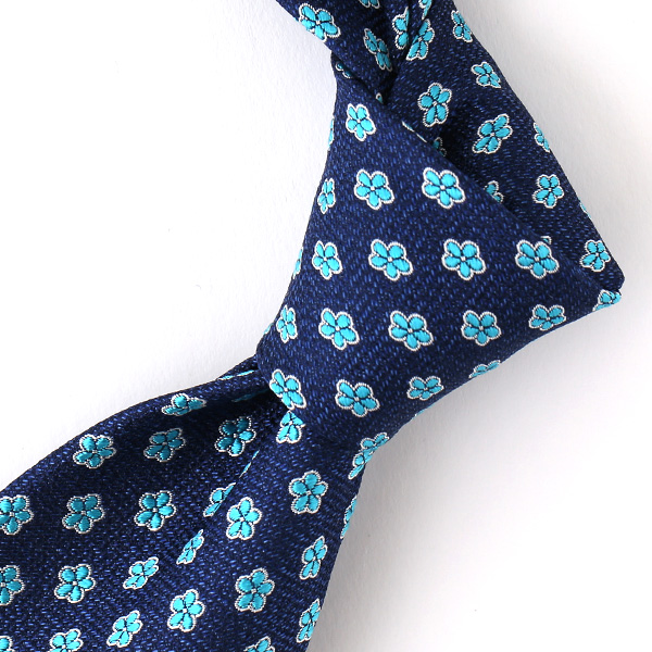  ネクタイ 無地 ブルー ネイビー 青色 日本製 シルク100% 結婚式 プレゼント フォーマル Franco Spada(フランコ スパダ)