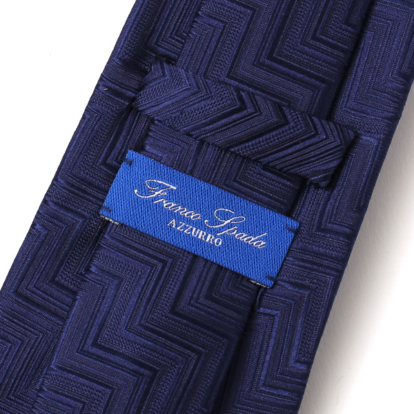  ネクタイ ブランド 高級 西陣織 メンズ 国産 高品質 無地 柄 おしゃれ ギフト ブルー ネイビー 青色 日本製 シルク100% 結婚式 プレゼント フォーマル Franco Spada(フランコ スパダ)