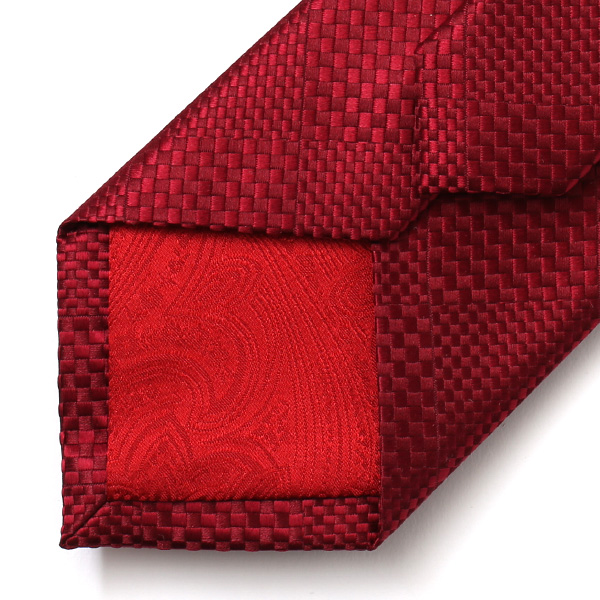  ネクタイ ブランド 高級 西陣織 メンズ 国産 高品質 無地 柄 おしゃれ ギフト ビジネス レッド ワイン 赤色 日本製 シルク100% 結婚式 プレゼント フォーマル Franco Spada(フランコ スパダ)