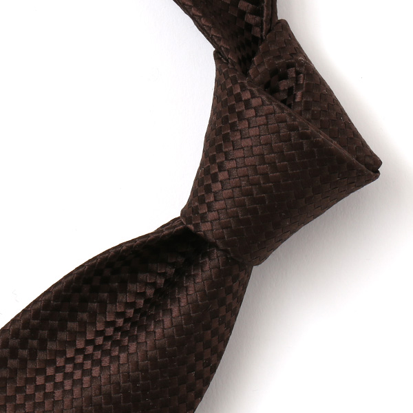  ネクタイ ブランド 高級 西陣織 メンズ 国産 高品質 無地 柄 おしゃれ ギフト ブラウン 茶 茶色 日本製 シルク100% 結婚式 プレゼント フォーマル Franco Spada(フランコ スパダ)