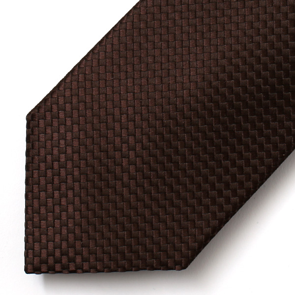  ネクタイ ブランド 高級 西陣織 メンズ 国産 高品質 無地 柄 おしゃれ ギフト ブラウン 茶 茶色 日本製 シルク100% 結婚式 プレゼント フォーマル Franco Spada(フランコ スパダ)