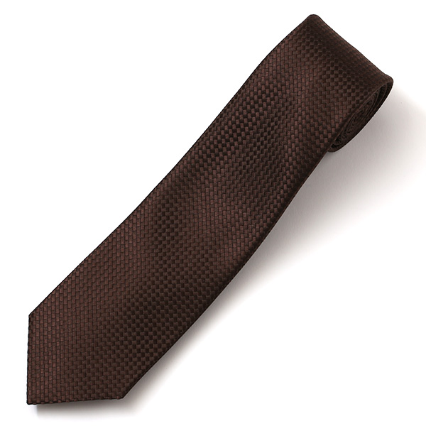  ネクタイ ブランド 高級 西陣織 メンズ 国産 高品質 無地 柄 おしゃれ ギフト ブラウン 茶 茶色 日本製 シルク100% 結婚式 プレゼント フォーマル Franco Spada(フランコ スパダ)